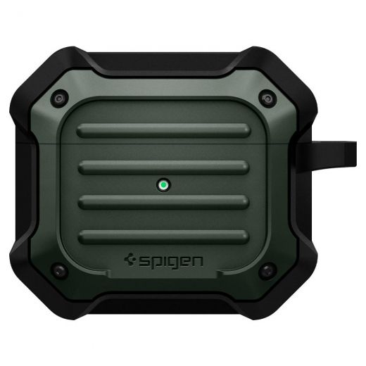 Защитный чехол Spigen Tough Armor Military Green для Apple AirPods 3 (ASD01988)