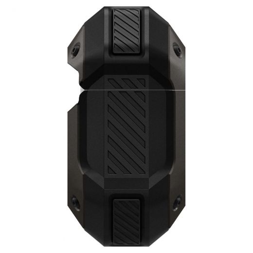Защитный чехол Spigen Tough Armor Gunmetal для Apple AirPods 3 (ASD01989)