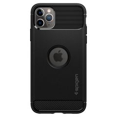 Чехол Spigen Rugged Armor Matte Black для iPhone 11 Pro
