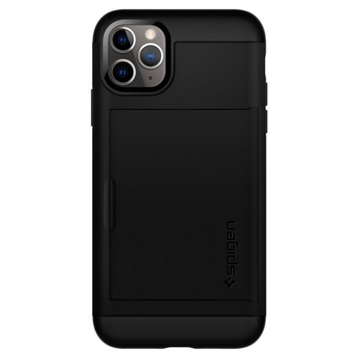 Чехол Spigen Slim Armor CS Black для iPhone 11 Pro