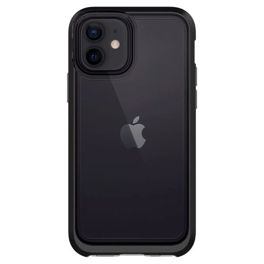 Чохол Spigen Neo Hybrid Crystal Black для iPhone 12 | 12 Pro (ACS01706)