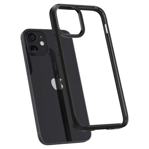 Чехол Spigen Ultra Hybrid Matte Black для iPhone 12 mini (ACS01746)