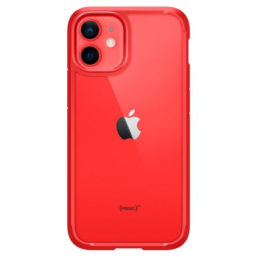 Чохол Spigen Ultra Hybrid Red для iPhone 12 mini (ACS01747)