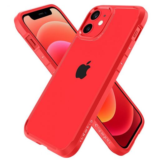 Чехол Spigen Ultra Hybrid Red для iPhone 12 mini (ACS01747)