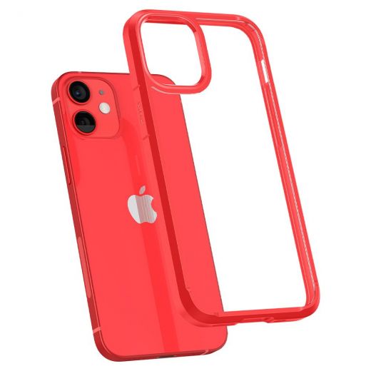 Чехол Spigen Ultra Hybrid Red для iPhone 12 mini (ACS01747)