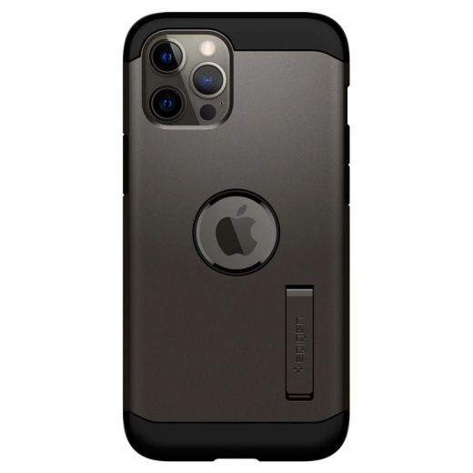 Чохол Spigen Tough Armor Gunmetal для iPhone 12 Pro Max (ACS01625)