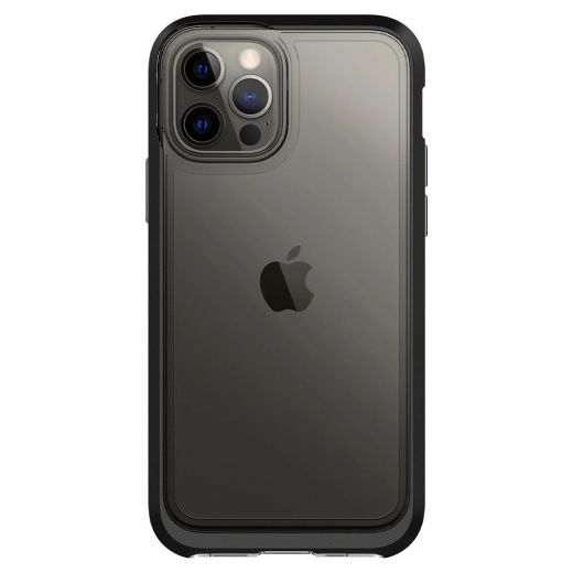 Чохол Spigen Neo Hybrid Crystal Black для iPhone 12 | 12 Pro (ACS01706)
