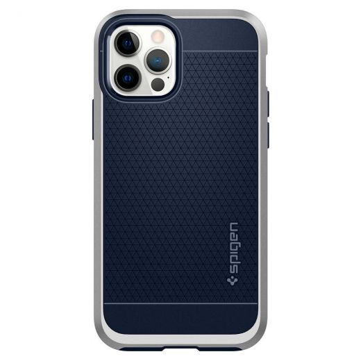 Чохол Spigen Neo Hybrid Satin Silver для iPhone 12 | 12 Pro (ACS02254)