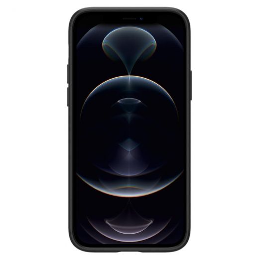 Чохол Spigen Thin Fit Black для iPhone 12 | 12 Pro (ACS01696)