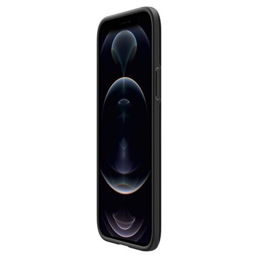 Чохол Spigen Thin Fit Black для iPhone 12 | 12 Pro (ACS01696)