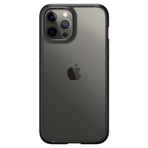 Чехол Spigen Ultra Hybrid Matte Black для iPhone 12 | 12 Pro (ACS01703)