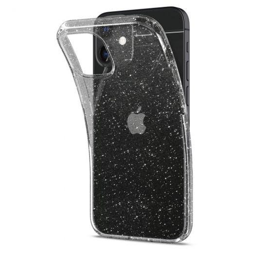 Чехол Spigen Liquid Crystal Glitter Crystal Quartz для iPhone 12 mini (ACS01741)