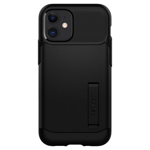 Чехол Spigen Slim Armor Black для iPhone 12 mini (ACS01545)