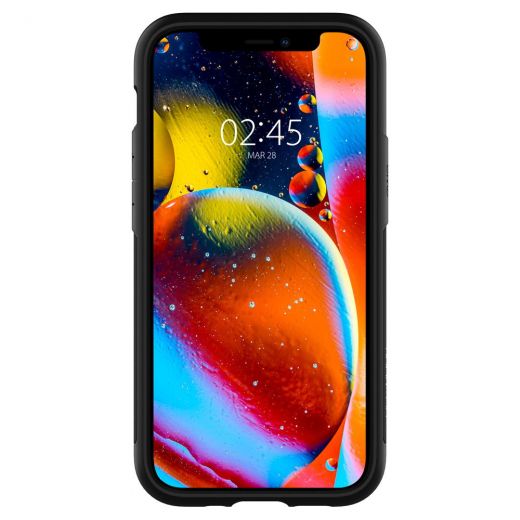 Чехол Spigen Slim Armor Black для iPhone 12 mini (ACS01545)