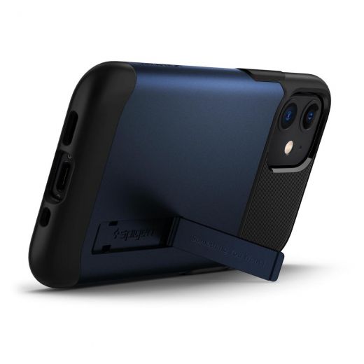 Чехол Spigen Slim Armor Navy Blue для iPhone 12 mini (ACS01547)