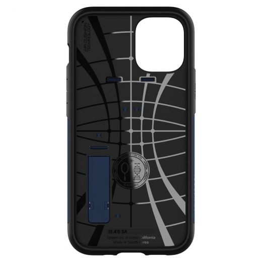 Чохол Spigen Slim Armor Navy Blue для iPhone 12 mini (ACS01547)