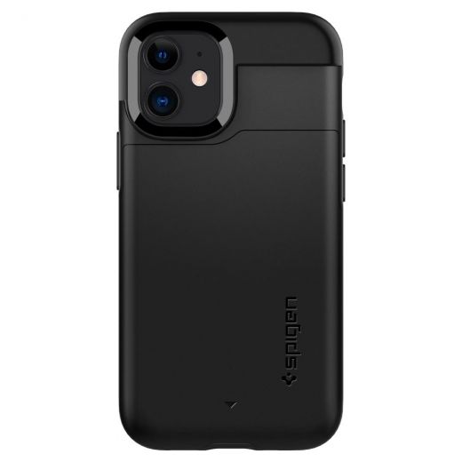 Чехол Spigen Slim Armor CS Black для iPhone 12 mini (ACS01750)