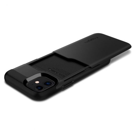 Чехол Spigen Slim Armor CS Black для iPhone 12 mini (ACS01750)