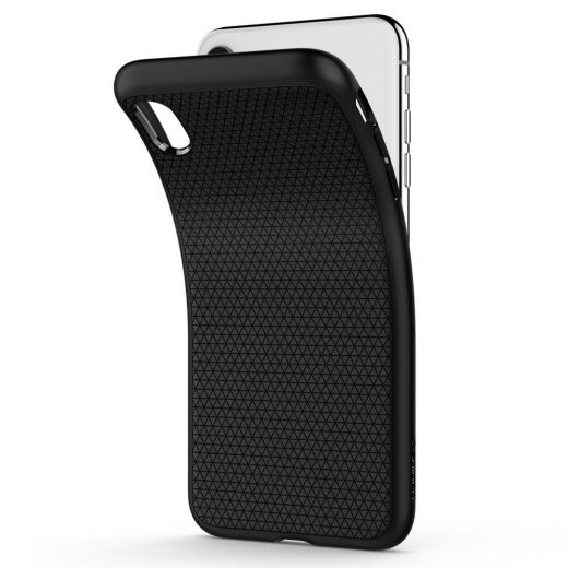 Чохол Spigen Liquid Air Matte Black для iPhone XS