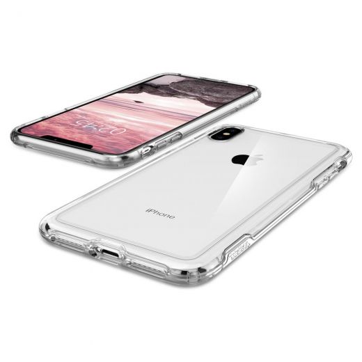 Чехол Spigen Slim Armor Crystal Crystal Clear для iPhone XS