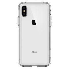 Чехол Spigen Slim Armor Crystal Dark Clear для iPhone XS