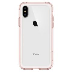 Чохол Spigen Slim Armor Crystal Rose Clear для iPhone XS