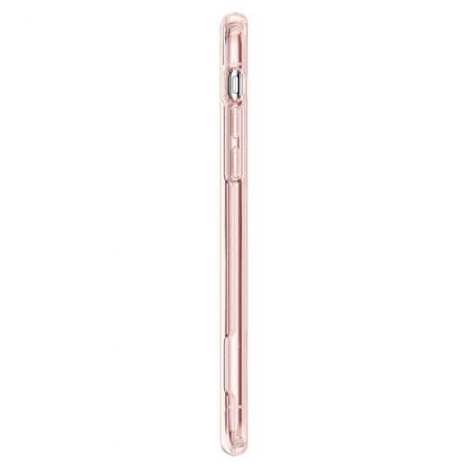 Чехол Spigen Slim Armor Crystal Rose Clear для iPhone XS