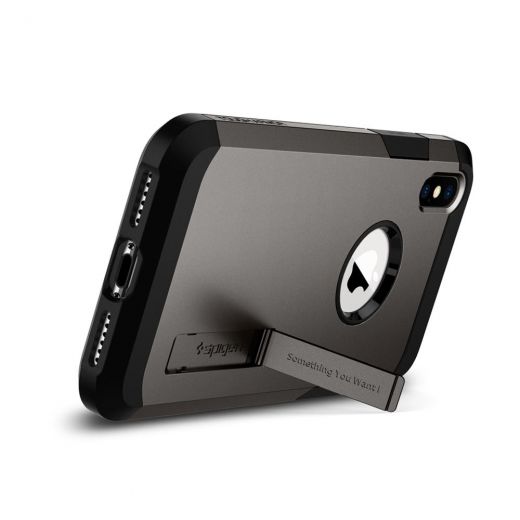 Чохол Spigen Tough Armor Matte Black для iPhone XS