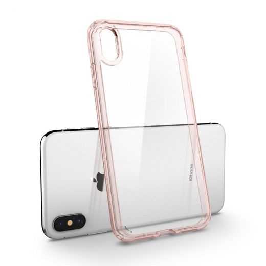 Чехол Spigen Ultra Hybrid Rose Crystal для iPhone XS