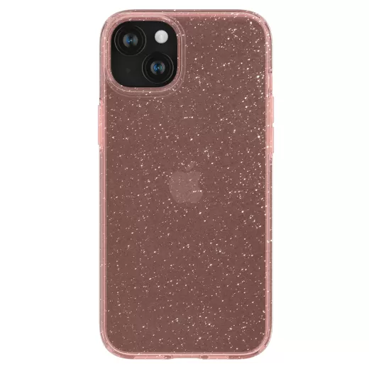 Чехол Spigen Liquid Crystal Glitter Rose Quartz для iPhone 15 (ACS06789)