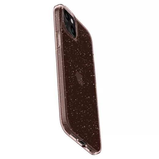 Чехол Spigen Liquid Crystal Glitter Rose Quartz для iPhone 15 (ACS06789)