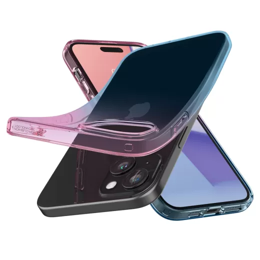 Чохол Spigen Liquid Crystal Gradation Pink для iPhone 15 (ACS06787)