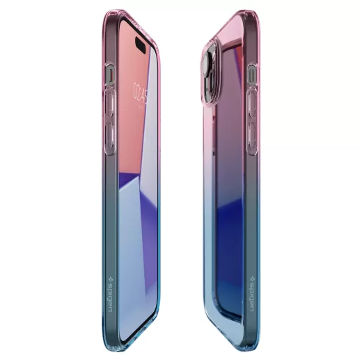 Чохол Spigen Liquid Crystal Gradation Pink для iPhone 15 (ACS06787)