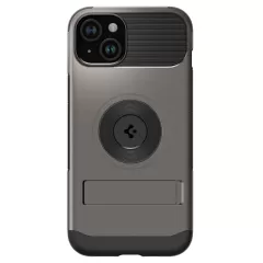 Чехол Spigen Slim Armor (MagFit) Gunmetal для iPhone 15 (ACS06486)