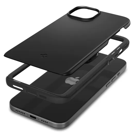 Чохол Spigen Thin Fit Black для iPhone 15 Plus (ACS06639)