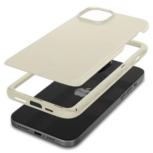 Чехол Spigen Thin Fit Mute Beige для iPhone 15 Plus (ACS06642)