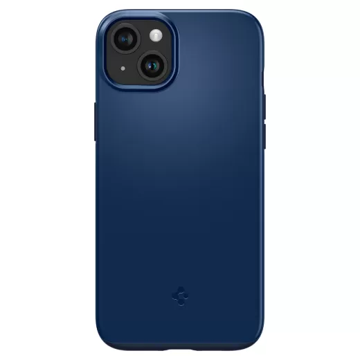 Чехол Spigen Thin Fit Navy Blue для iPhone 15 Plus (ACS06640)