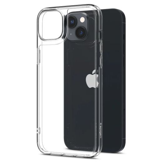 Прозрачный чехол Spigen Quartz Hybrid Crystal Clear для iPhone 14 (ACS05052)