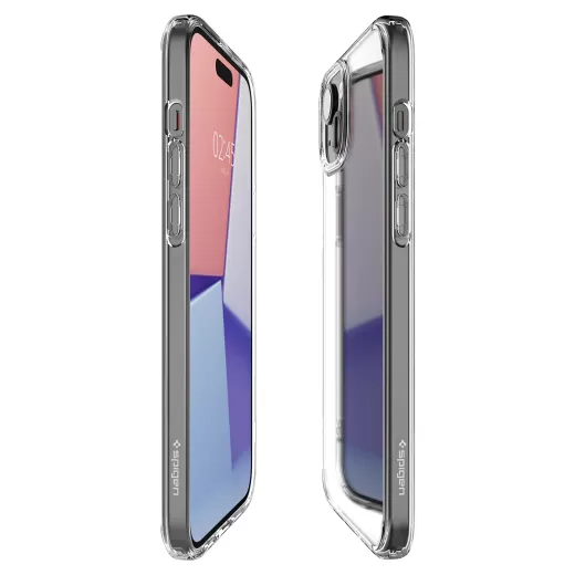 Прозорий чохол Spigen Ultra Hybrid Crystal Clear для iPhone 15 (ACS06793)