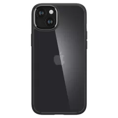 Прозорий чохол Spigen Ultra Hybrid Frost Black для iPhone 15 Plus (ACS06656)