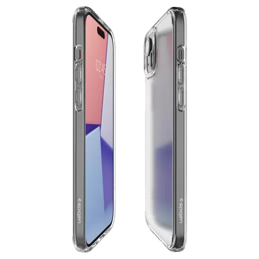 Прозрачный чехол Spigen Ultra Hybrid Frost Clear для iPhone 15 Plus (ACS06655)