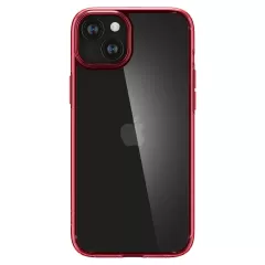 Прозрачный чехол Spigen Ultra Hybrid Red Crystal для iPhone 15 (ACS06794)