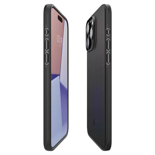 Чехол Spigen Thin Fit Black для iPhone 15 Pro Max (ACS06544)