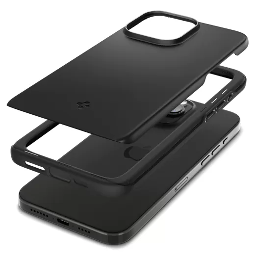 Чехол Spigen Thin Fit Black для iPhone 15 Pro Max (ACS06544)