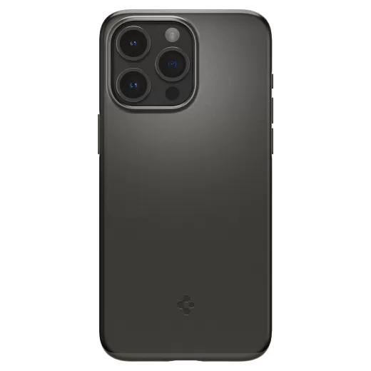 Чохол Spigen Thin Fit Gunmetal для iPhone 15 Pro (ACS06687)
