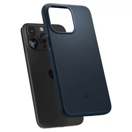 Чехол Spigen Thin Fit Metal Slate для iPhone 15 Pro (ACS06688)