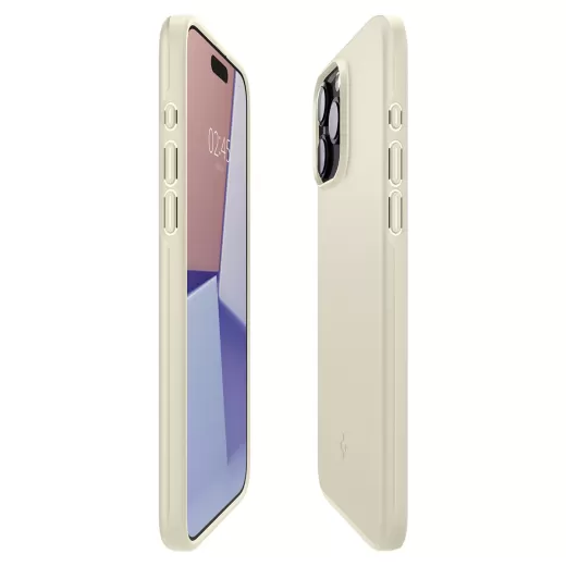 Чохол Spigen Thin Fit Mute Beige для iPhone 15 Pro Max (ACS06551)