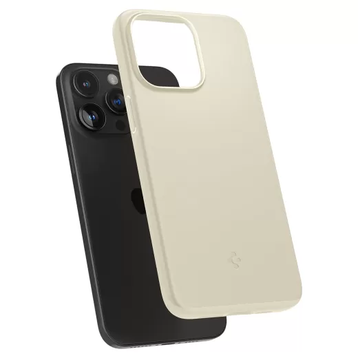 Чехол Spigen Thin Fit Mute Beige для iPhone 15 Pro Max (ACS06551)