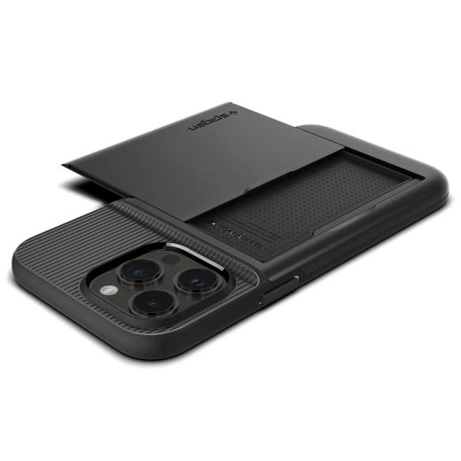 Чехол Spigen Slim Armor CS Black для iPhone 14 Pro (ACS04980)