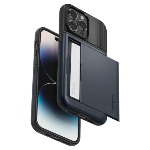 Чохол Spigen Slim Armor CS Metal Slate для iPhone 14 Pro Max (ACS04838)